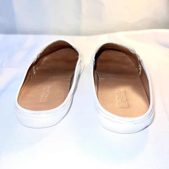 Kenneth Cole Reaction White Perforated Slip-on Shoes Salt Tae LE Womens Sz 8.5. - Picture 7 of 11